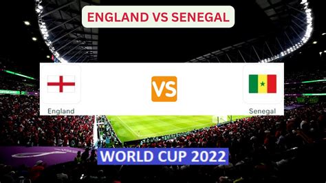england vs senegal live game